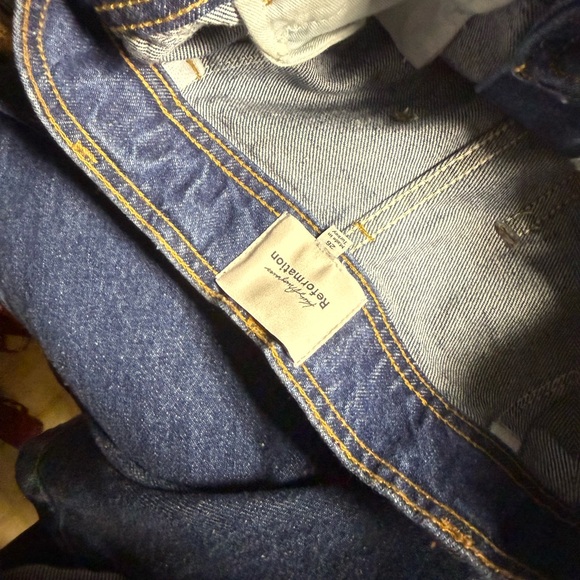 Reformation x Kacey Musgraves Austin Ultrahigh Waist Wide Leg Jeans - Picture 6 of 6